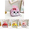 Stylish Toddler Mini Coin Bag For Girls Featuring Fun Rabbit Print And Colors