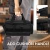 14Inch Multifunctional Tool Bag Thickened Large Capacity Waterproofed Wear-Resistant with Multi Pocket for Repairmen Electrician