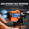 VEVOR Core Drill Machine 2.03-24.9 cm Dia 3200W Diamond Core Drill Rig with Stand
