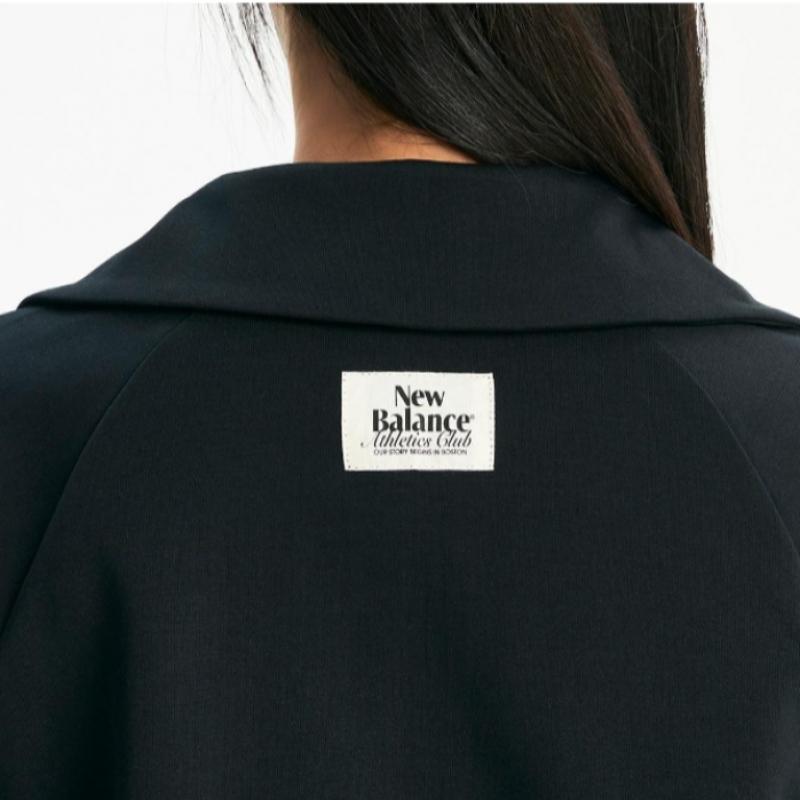 New Balance Jacket Rqk Nbmde1W202 19 W Signature Collar 2 Way Zip Up  Semi 