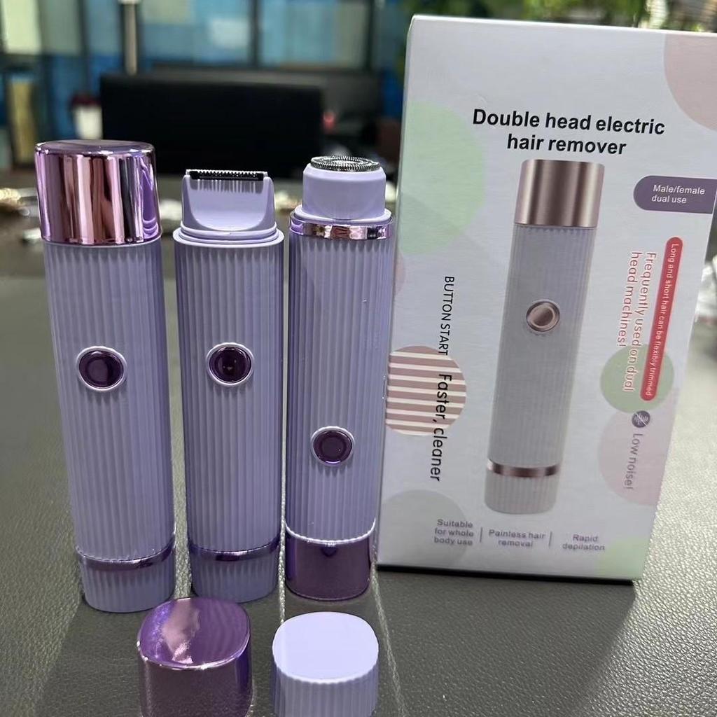 Dual-Head Women’s and Men’s Electric Epilator & Shaver