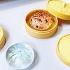 Mini Dumplings Squishy Steamer Bun Squeezable Toys Set Soft Stress Relief Crystal Squishy Fidget Sensory Toy Party Favors Gift