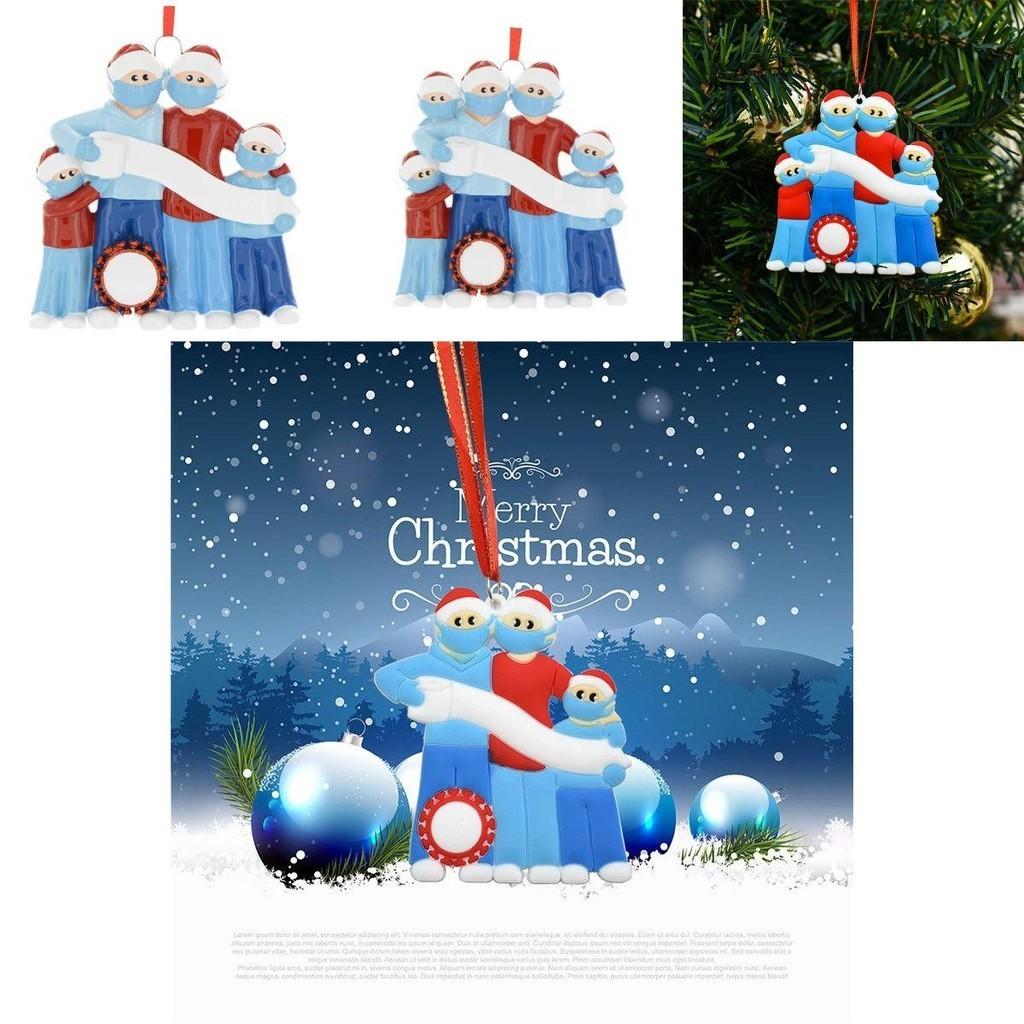 High Quality 2020 Christmas Quarantine Hanging Ornament For Personalized Family Celebrations