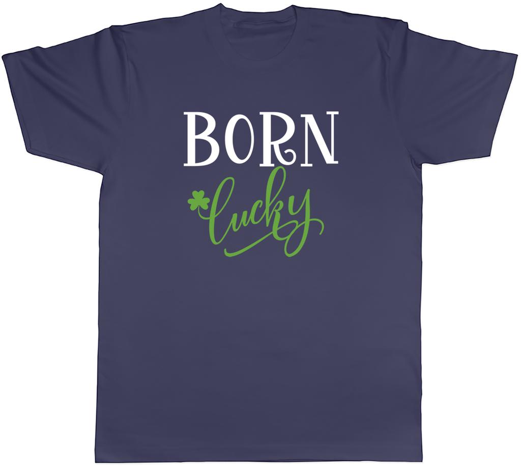 Born Lucky Clover Unisexs Unisex TShirt Tee