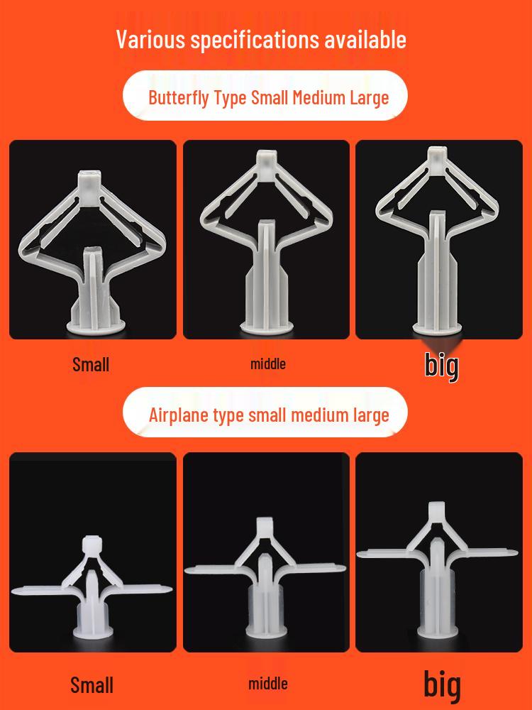 Gypsum Board Self-Tapping Expansion Screw and Plug Set