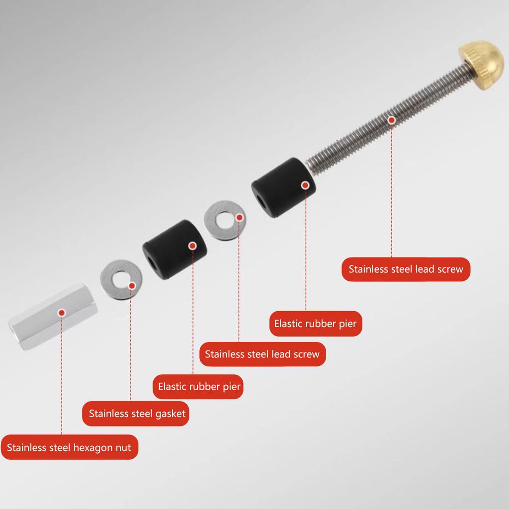Universal Hot Melt Water Stop Pins Hexagon Tube Water Stop Pins Upgrades for Indoor & Outdoor Pipe Leakage Solution
