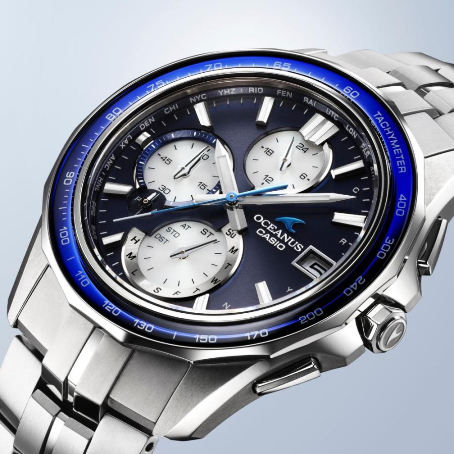 Casio OCEANUS Manta S7000 OCW-S7000F-2AJF Blue Dial Watch