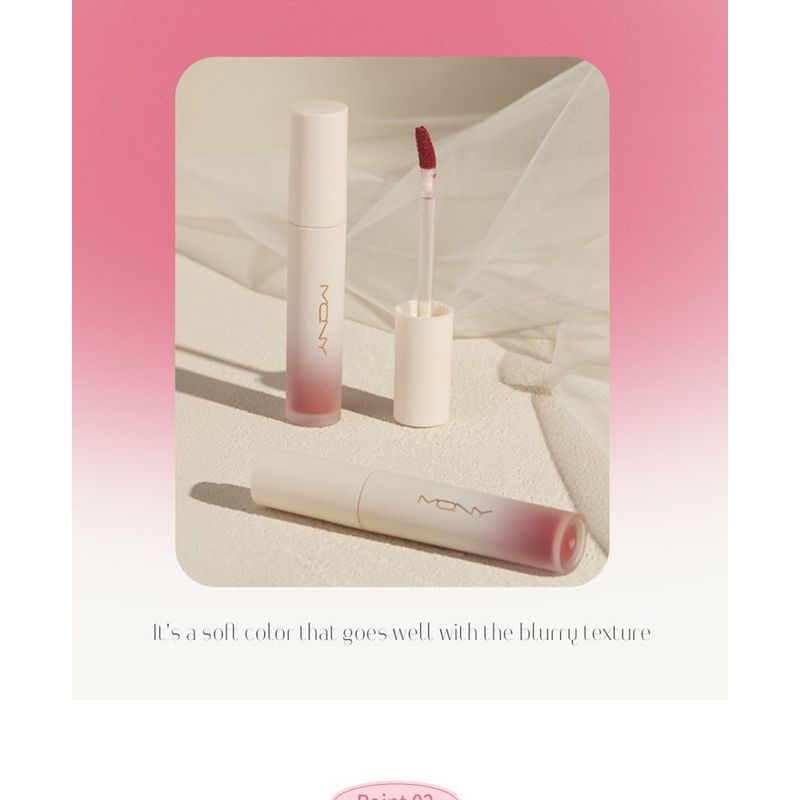 MACQUEEN - Glow Melting Lipstick - 5 Colors