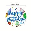 500 Stück Geburtstag Geschenk Dekoration Anhänger Happy Birthday Aufkleber Siegel Anhänger Geschenkpapier Scrap Aufkleber