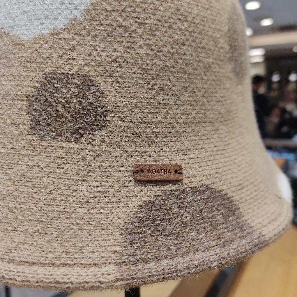 Capten Agatha (Authentic) Cotton Candy Knit Bucket Hat AG26UGB013