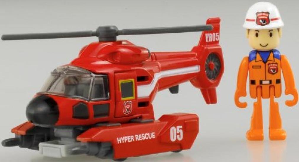 Tomica Hyper Rescue HR05 mobilt redningshelikopter (2009)