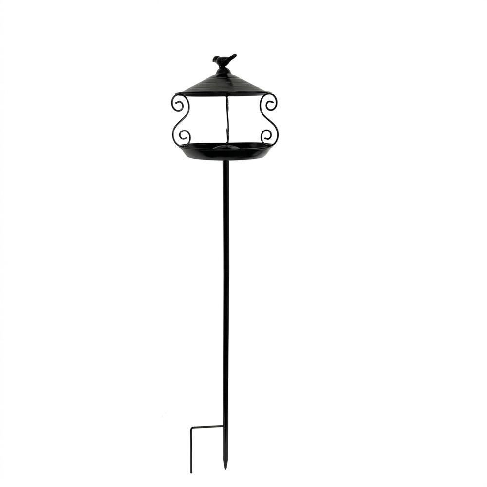 Large Capacity Standing Bird Feeder Weatherproof Hummingbird Feeder Wild Feeding Station Patio