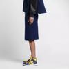 Nike Letter Logo Print Patchwork Buttoned Skirt Women Skirts Blue 802264-452