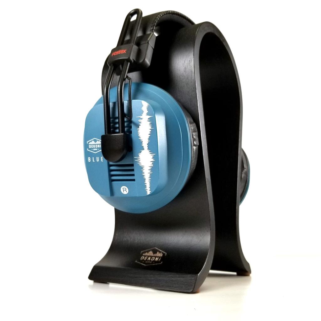Dekoni Audio Деревянная подставка для наушников OMEGA-BLK