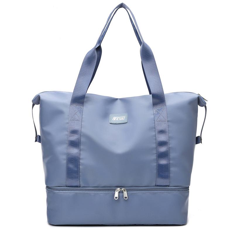 Travel Bag Women's Short-distance Portable Lightweight Maternity Bag Can Be Set with Trolley Case Student Large-capacity Luggage Storage Bag