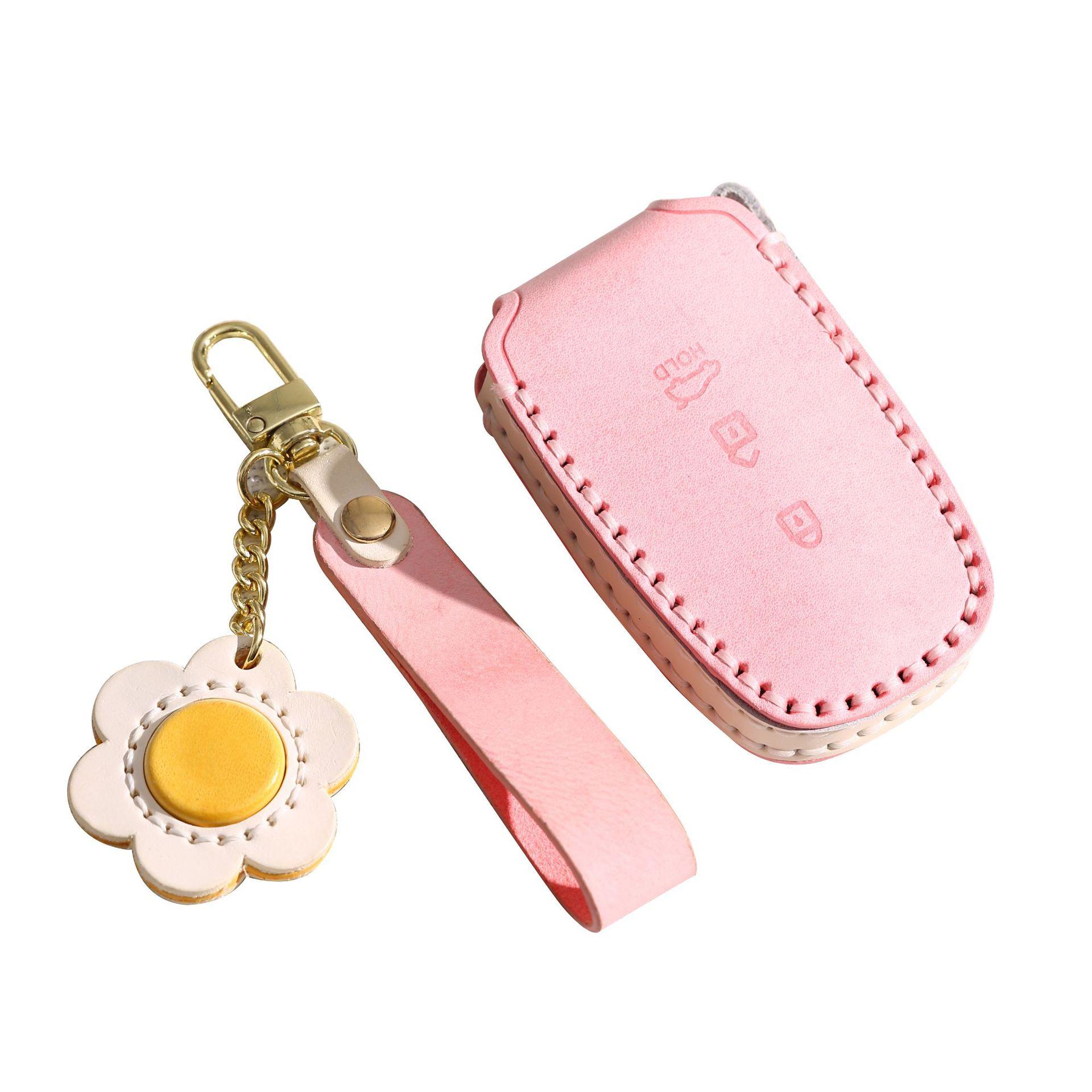 

Applicable to Beijing Hyundai Langdong key bag ix35 Sonata 8 car cover Kia K2 Smart Run K5 keychain розовый