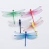 10Pcs/Set 3D Dragonfly Wall Sticker For Wedding Window Gardening Floral Decoration Home Decor 3D Magnet Fridge Stickers