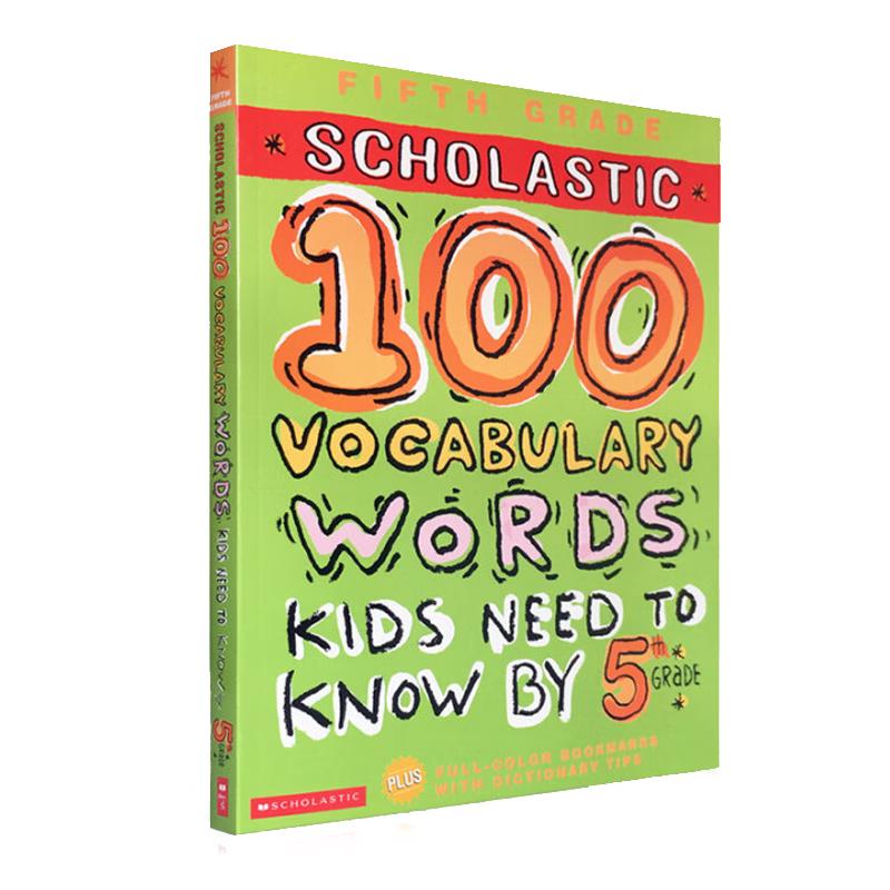 Scholastic 100 Reading Vocabulary Workbook for Primary Students