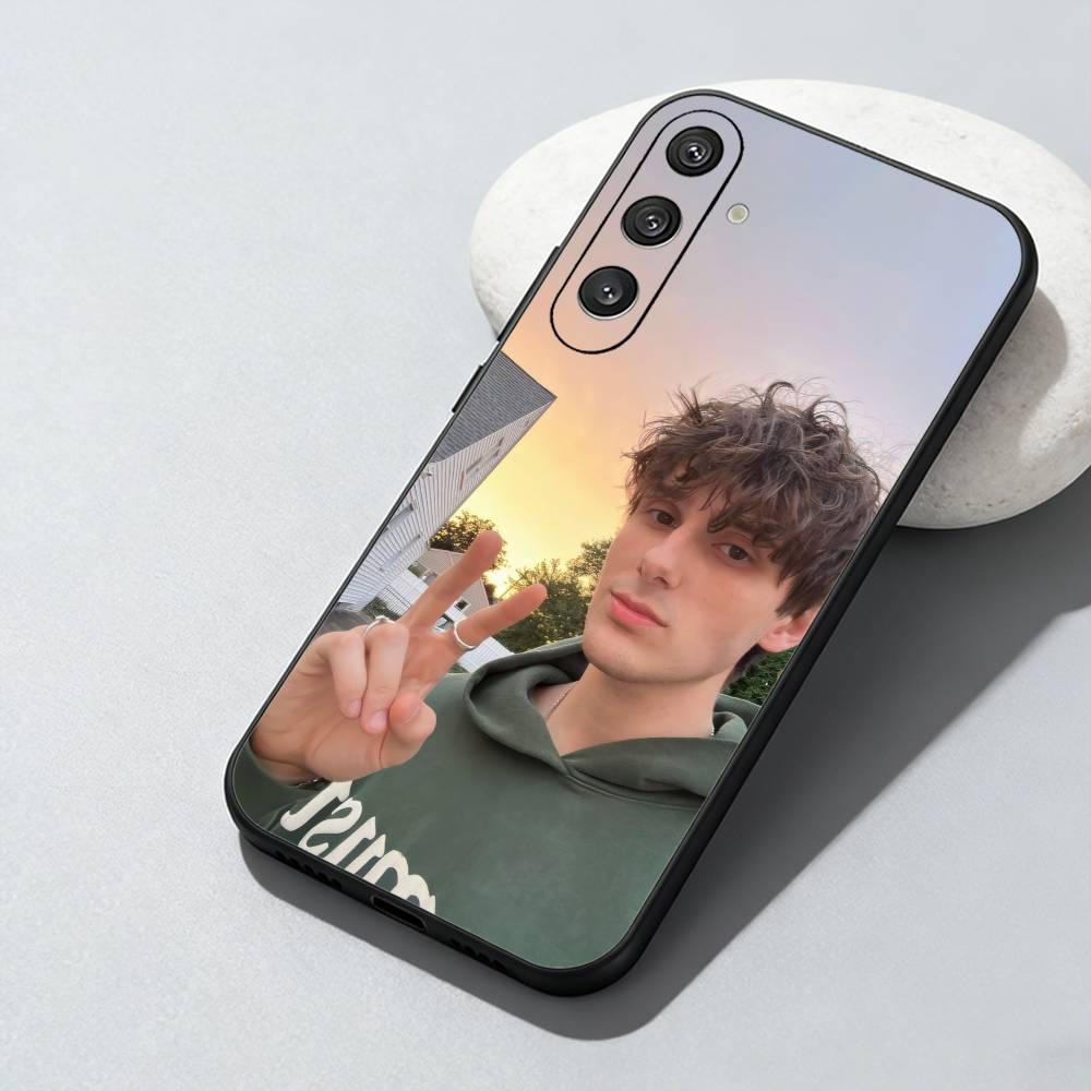 

JVKE J-Jacob Dodge L-Lawson Phone Case For Samsung Galaxy A73,A72,A71,A70,A52,A51 Others Soft Black Cover Samsung a40