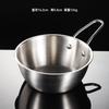 Korea 304 Stainless Steel Sauce Dish Bowl Seasoning Rice Wine Bowls with Handle Outdoor Picnic Vinegar Dish Plate for Cooking