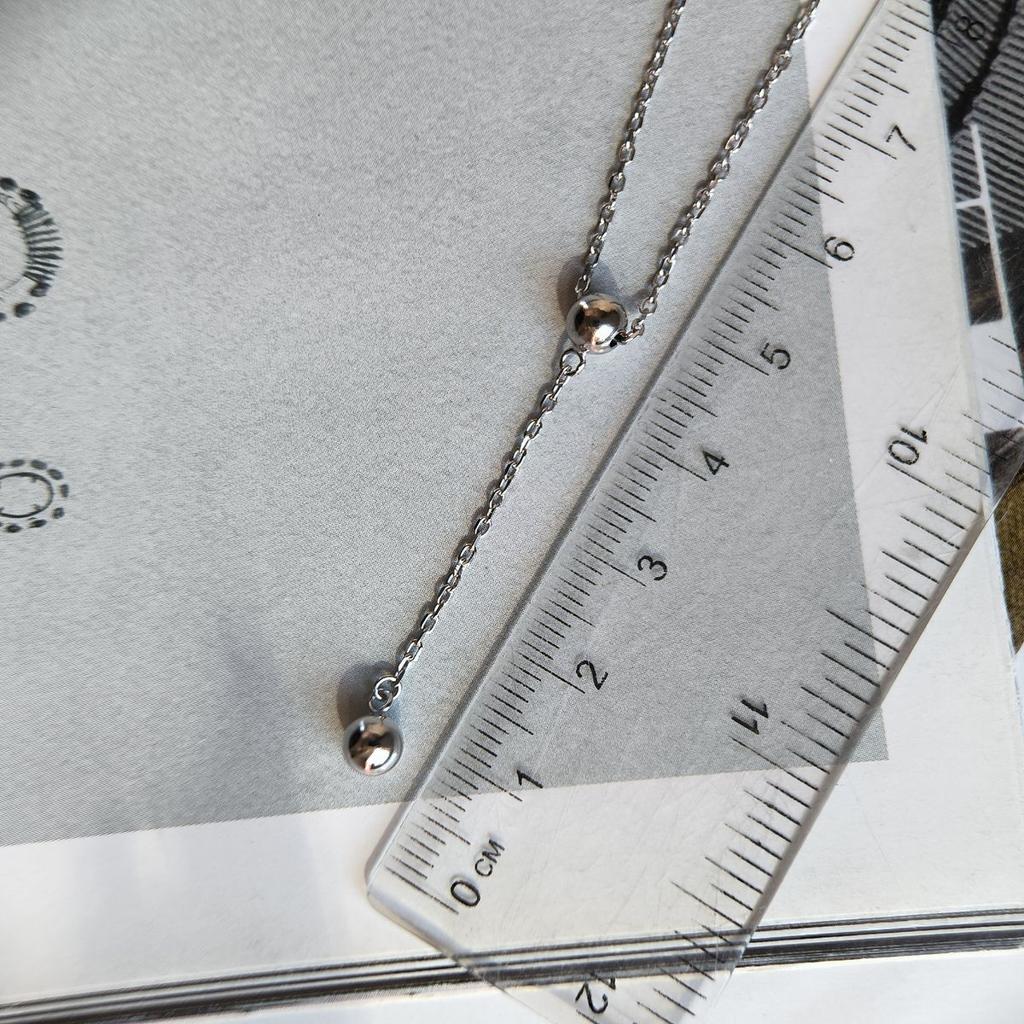 Silver Necklace Without Stones, Item Weight 3.77 G (2184034)