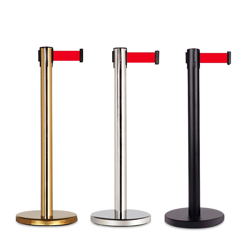Retractable Belt Queue Barrier Post Barrier Post