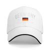 Germany Flag Deutschland football Accessories Men Women Baseball Cap  Dad Hat Casual Daily Headwear Adjustable Sun Cap