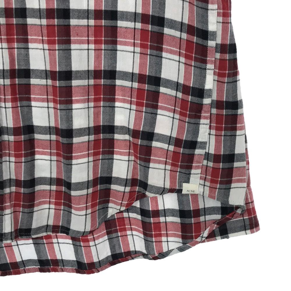 ACNE Check Pattern Long sleeve Button down shirt 48 Men's Used