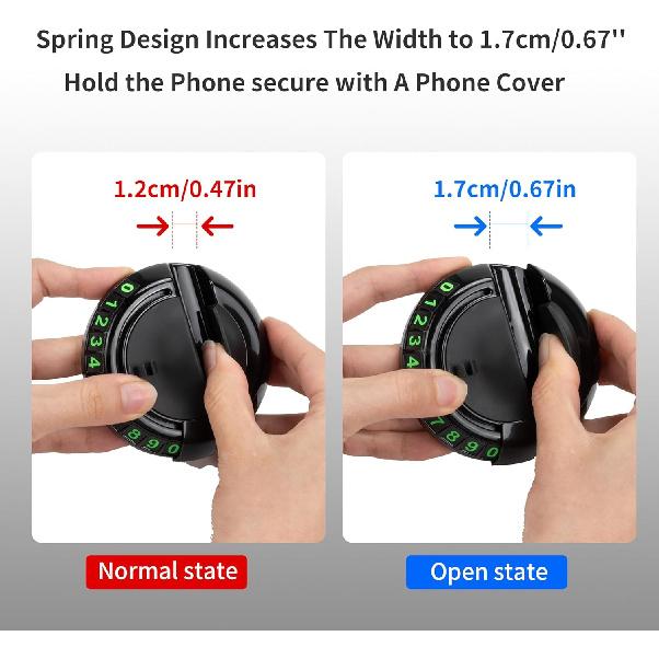 Universal Anti-Slip Car Dashboard Mat With 360° Rotating Phone Holder – Multi-Functional Organizer Pad For Phones, Sunglasses, Keys, And Daily