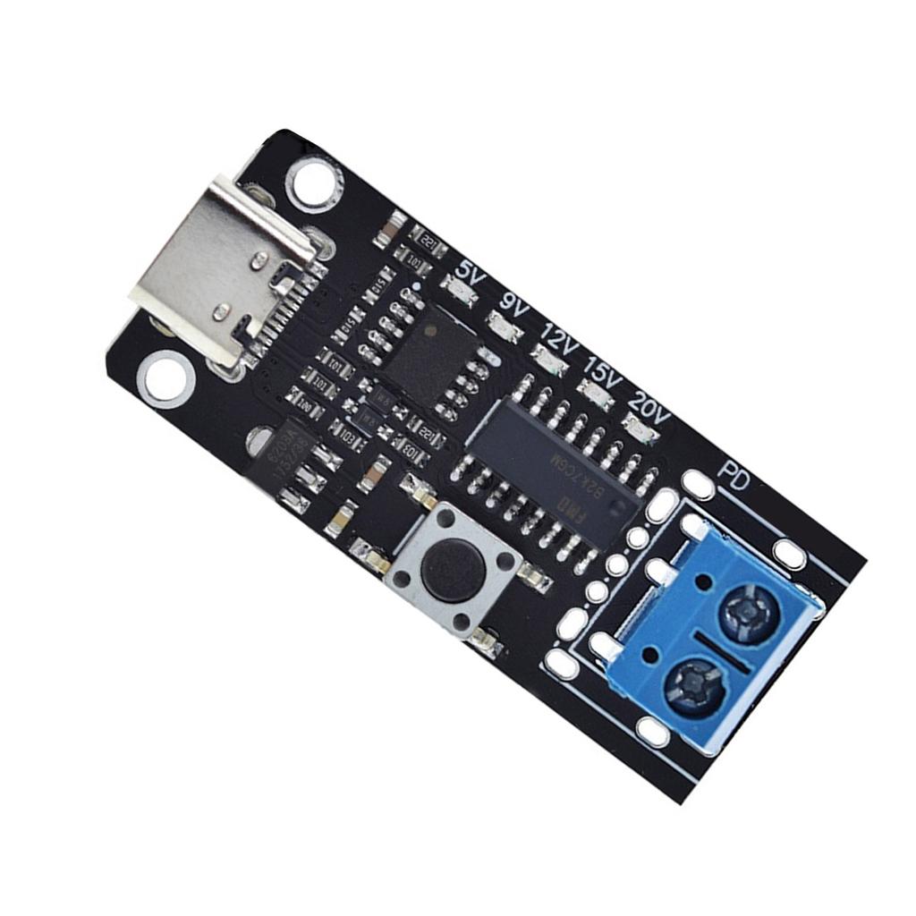 PD Decoy Modules 12V Power Trigger ABS & Metal Power Trigger Modules Improve Charging Efficiency for Lab Testing