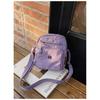 Shoulder Bag Women Nylon  Multi Compartment Adjustable Strap Daily Commute