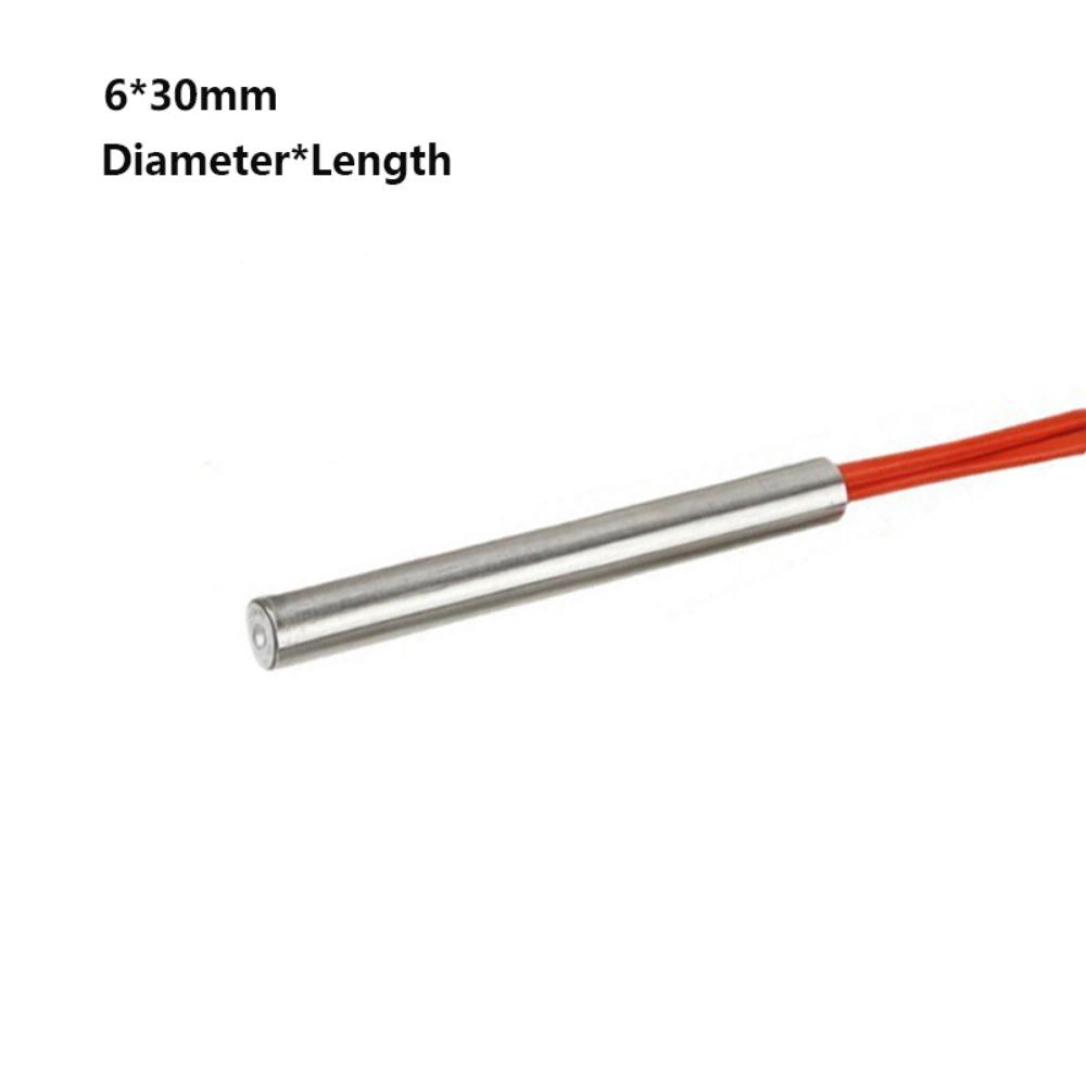 Durchmesser 6/8/10/12mm Elektrische Heizrohrformen Edelstahl 60/80/120/150/200/250W Einzelkopfform Trockenlauf 220V
