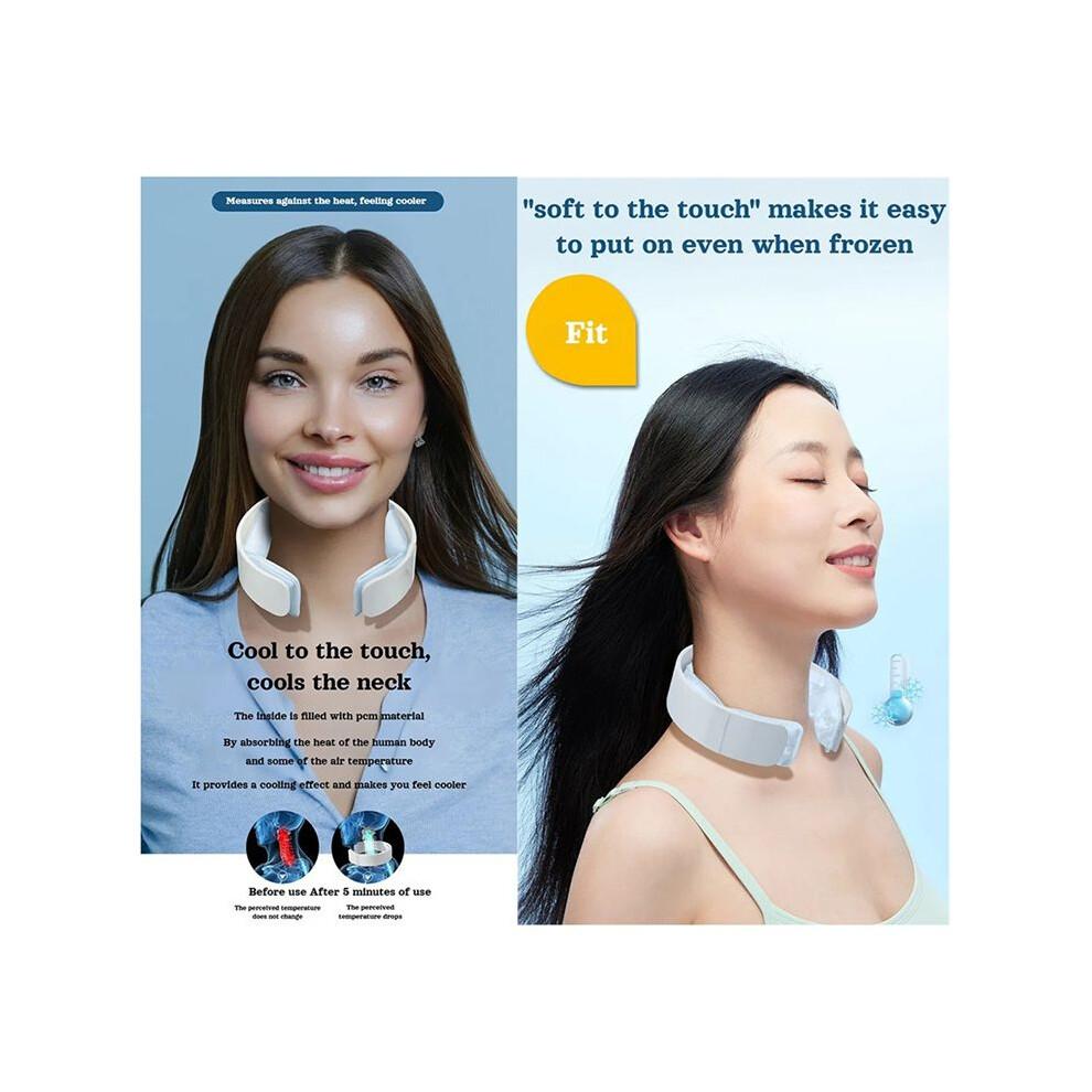 New Hanging Neck Cooling Relieving the Summer Heat Ice Patch Cold Circle Patch Large Ice Area Natural Organic Materials