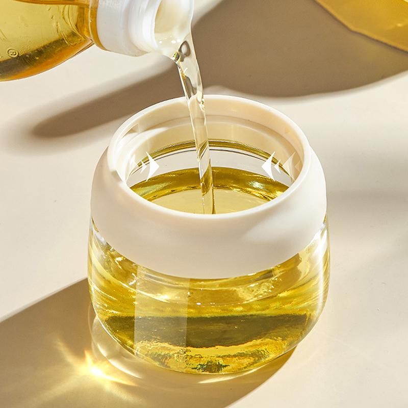 .Oil Dispenser Bottle With Brush For Kitchen, Basting Bottle, Silicone Basting Brush, For Cooking BBQ Kitchen