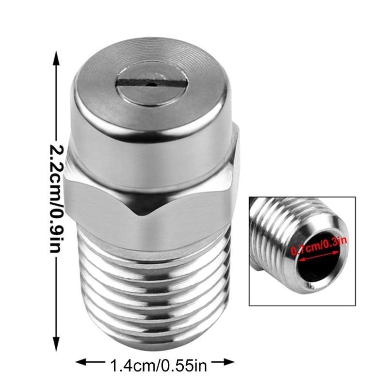 2Pcs High Pressure Sprayer Tips Pressure Washer Nozzle For Washer Guns/Brooms