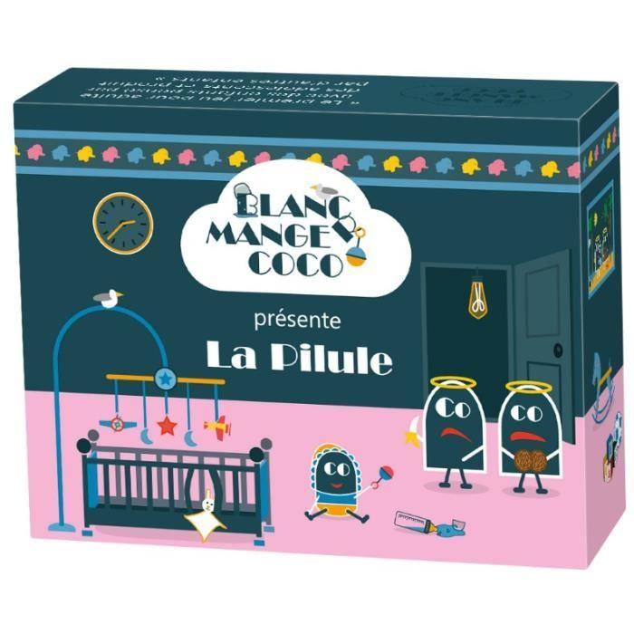 Lot blanc manger coco en français la petite gâterie + la pilule + 1 décapsuleur blumie (gâterie + pilule)