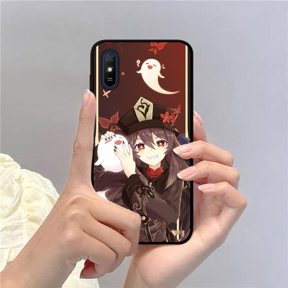 Genshin Impact Hu Tao Phone Case For Redmi 5 6 7 8 9 10 Plus Pro 6 7 8 9 A GO K20 K30 K40 Pro Plus F3 Fundas