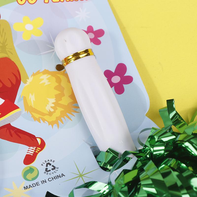 1Pair Cheerleading Pom Poms For Kids Adults Non-Fading Metallic Streamer Pompoms Cheerleader Hand Flowers Dancing Team Sports