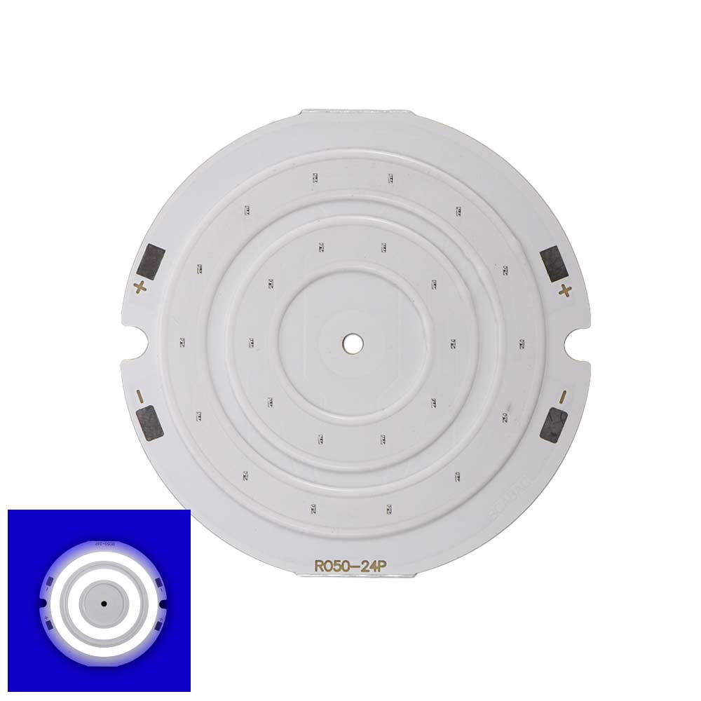 1 pcs DC 3V 4V Round Circular LED Warm/Cold/Red/Blue Light DIY Lamp Light Plate Lighting Components COB Lighting COB Chip