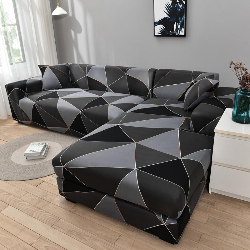 Sofa Cover Elastic Couch Cover Sectional Chair Cover It Needs Order 2pieces Sofa Cover If Your Sofa Is Corner L-shape Sofa