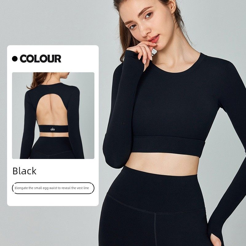 

American Coparo Yoga Clothes Half Fixed Cup Running Sports Bustier top Pilates Dedicated Workout Clothes Women