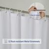 Merry Christmas Shower Curtain With Winter Farmhouse Pattern, Cute Waterproof Bathroom Decor For Xmas Home Celebration