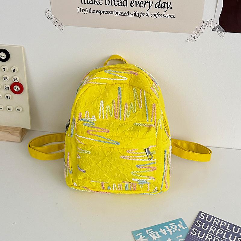 Today's Popular Backpack Girls Schoolbag Casual Simple College Students Beautiful Summer Middle School Class Backpack