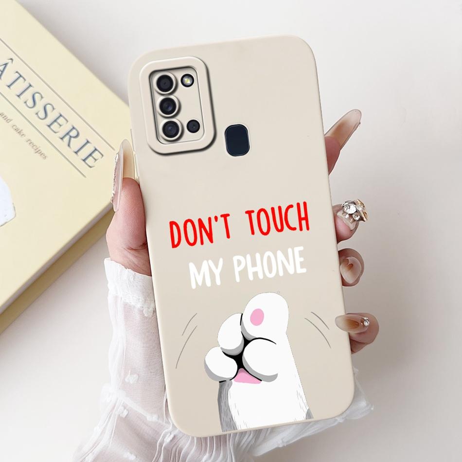 

For Samsung Galaxy A21s Cute Panda Rabbit Cartoon Soft Silicone Case For Samsung A21S SM-A217F Camera Protective Phone Cases Samsung A21s
