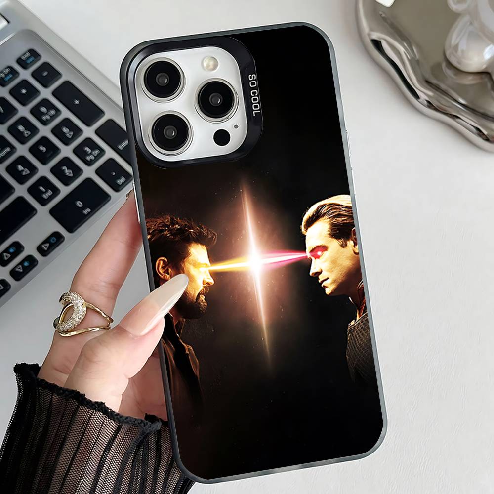 Homelander the B-boys Phone Case For iPhone 17,16,15,14,13,12,11,Pro,Max,Plus,E,Air,Mini Black Tpu IMD Cover