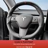 Three-Section All-Season Steering Wheel Cover for Tesla Model Y/3
