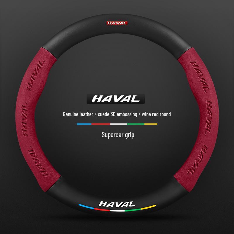 Haval Lenkradbezug für Shenshou H9, Big Dog, H6 National Tide Edition, M6, Chitu, F7X - Wildleder-Finish