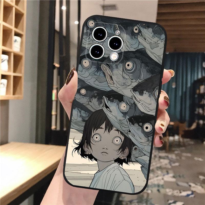 Phone Case For Iphone 17 Pro Max 17 Pro Air 16 15 14 13 Pro Max 15 16 Pro 15Plus Anime Girl Art