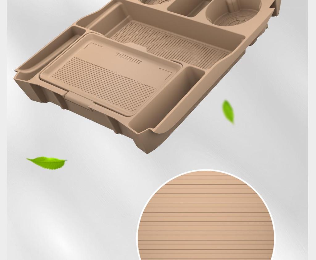 Chery Fengyun T11 Console Storage Organizer: Silicone Box for Car Accessories.