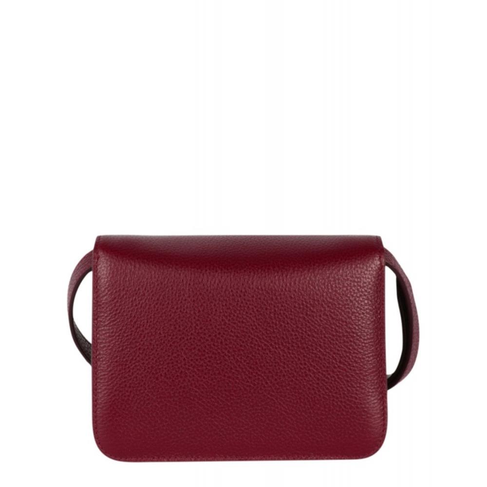 Salvatore Ferragamo Vara Bow Crossbody Bag Burgundy